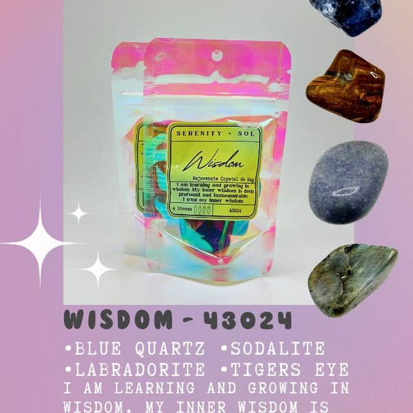 Crystal Go Bags / Wisdom