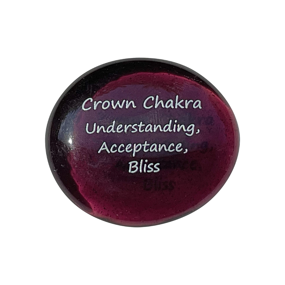 Chakra & Connection Glass Stone Assortment, Meditation Tool