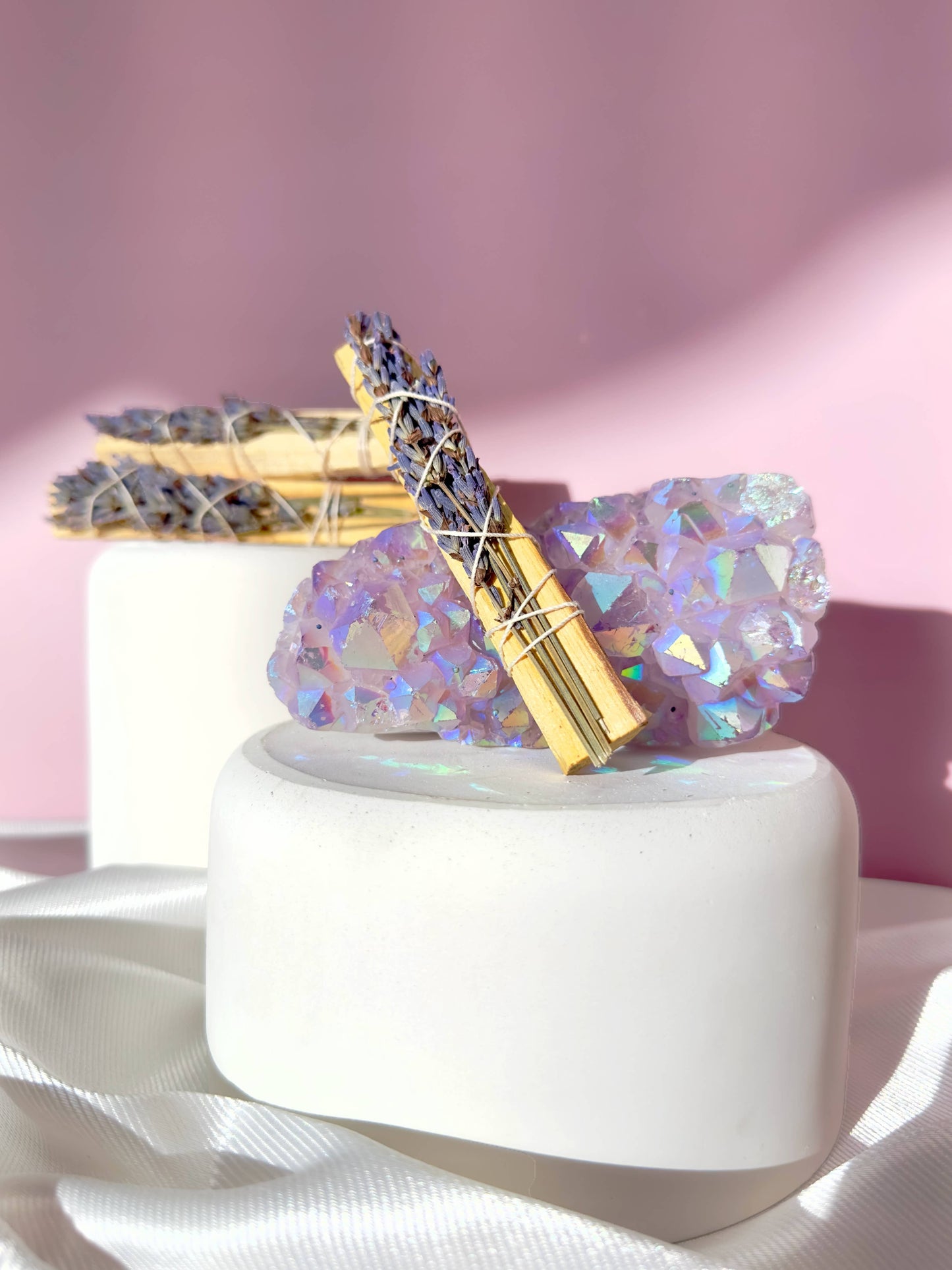 PALO SANTO & LAVENDER Bundle - Smoke Cleansing - Smudge