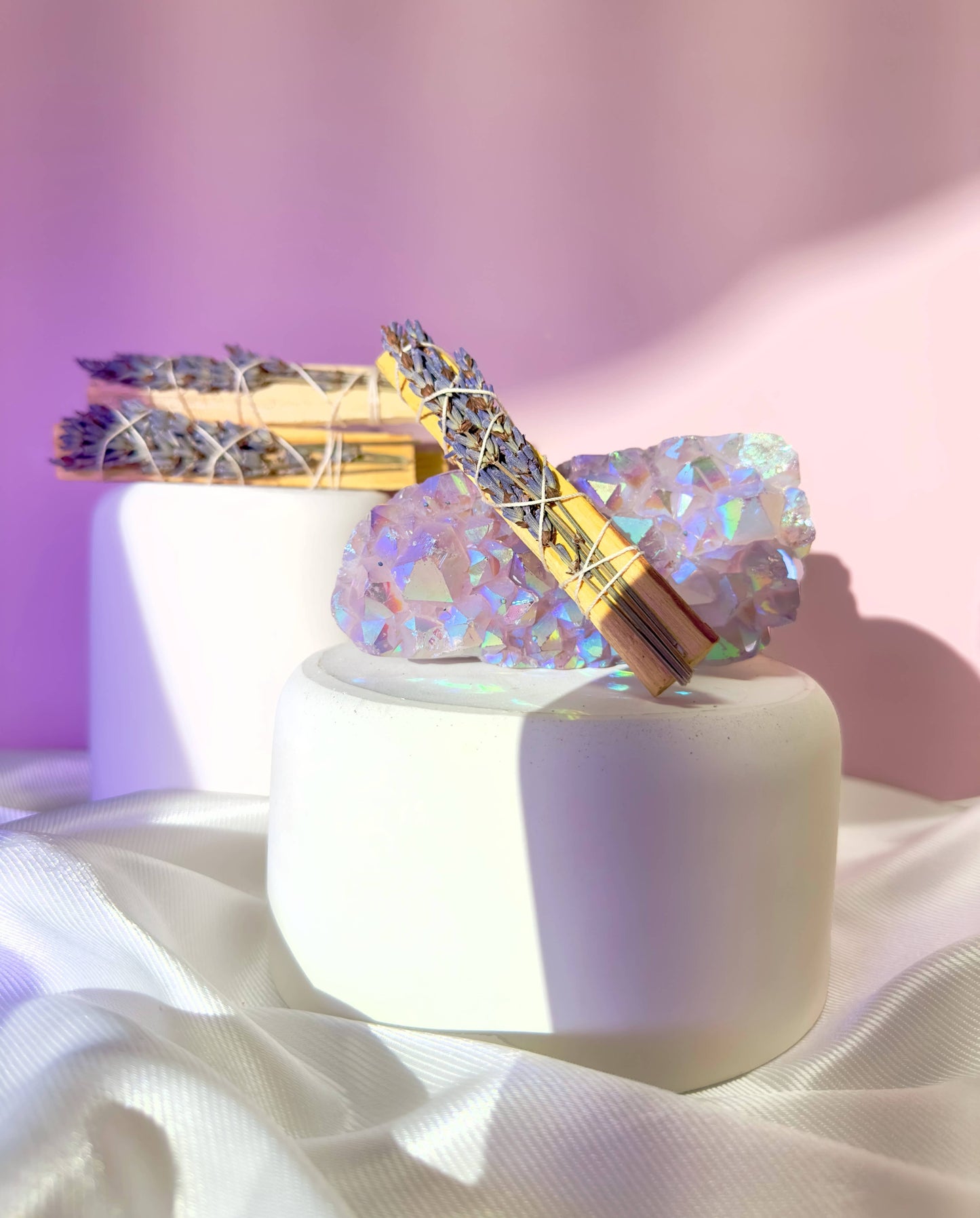 PALO SANTO & LAVENDER Bundle - Smoke Cleansing - Smudge