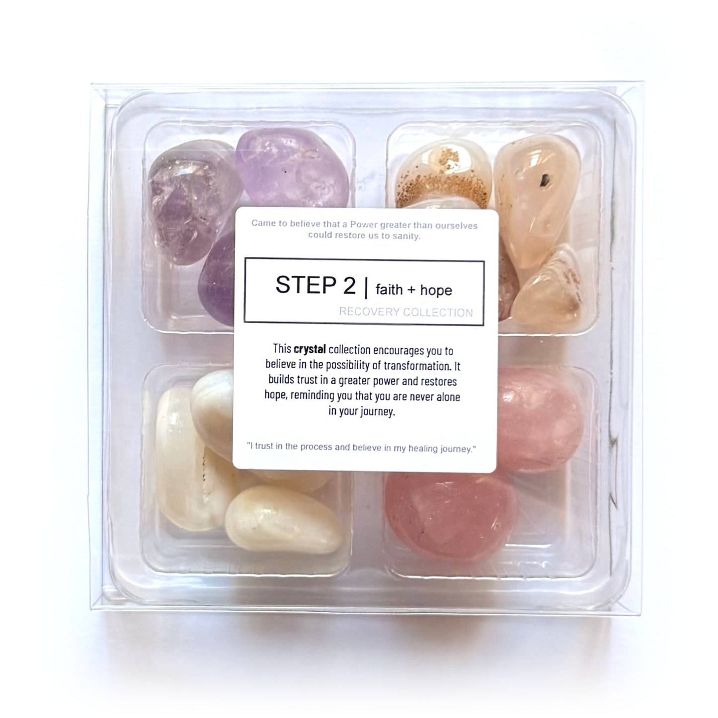 12 STEP COLLECTION sobriety recovery addiction crystal sets