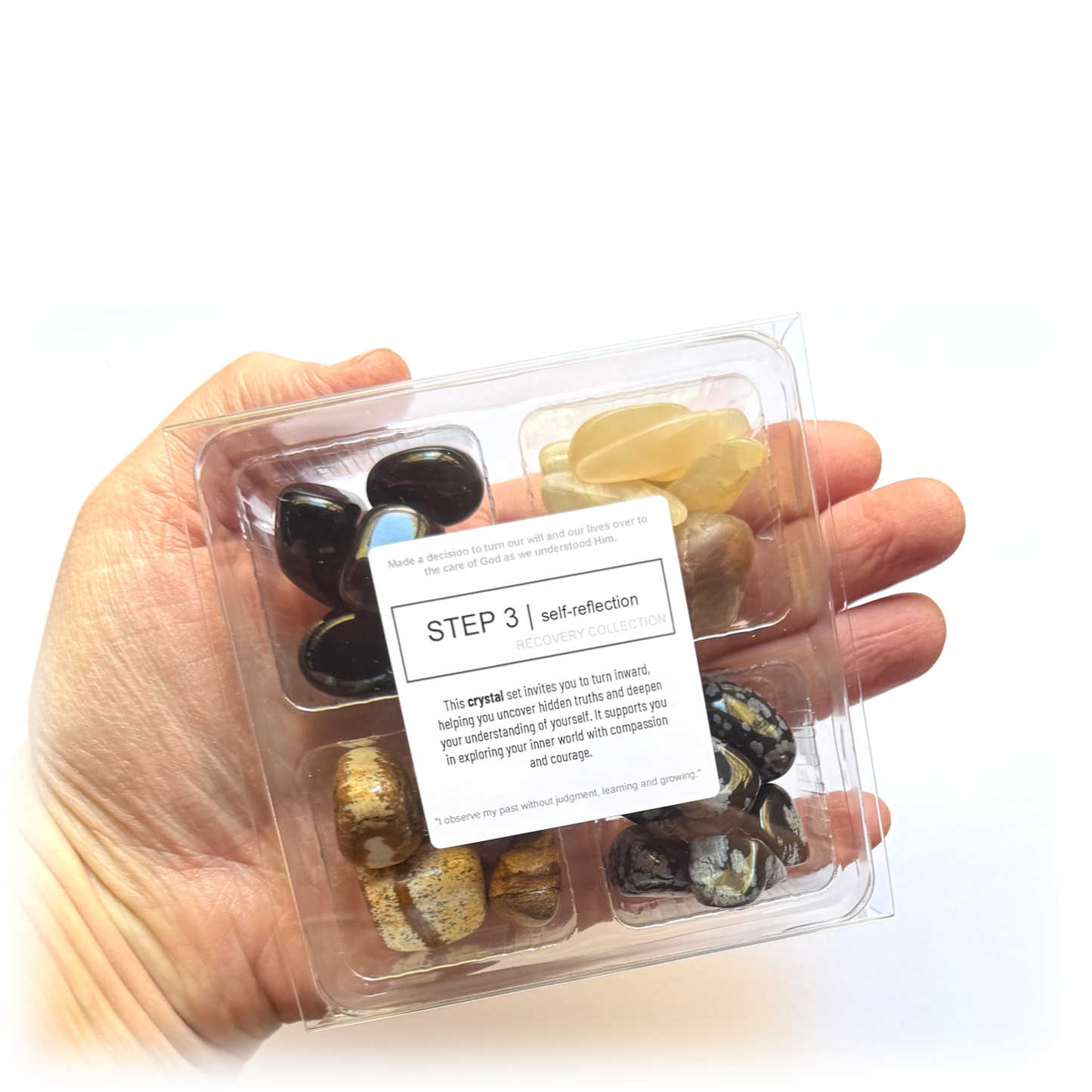 12 STEP COLLECTION sobriety recovery addiction crystal sets