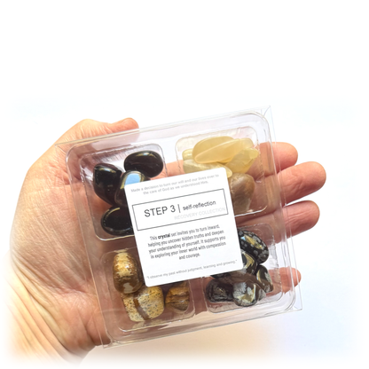 12 STEP COLLECTION sobriety recovery addiction crystal sets