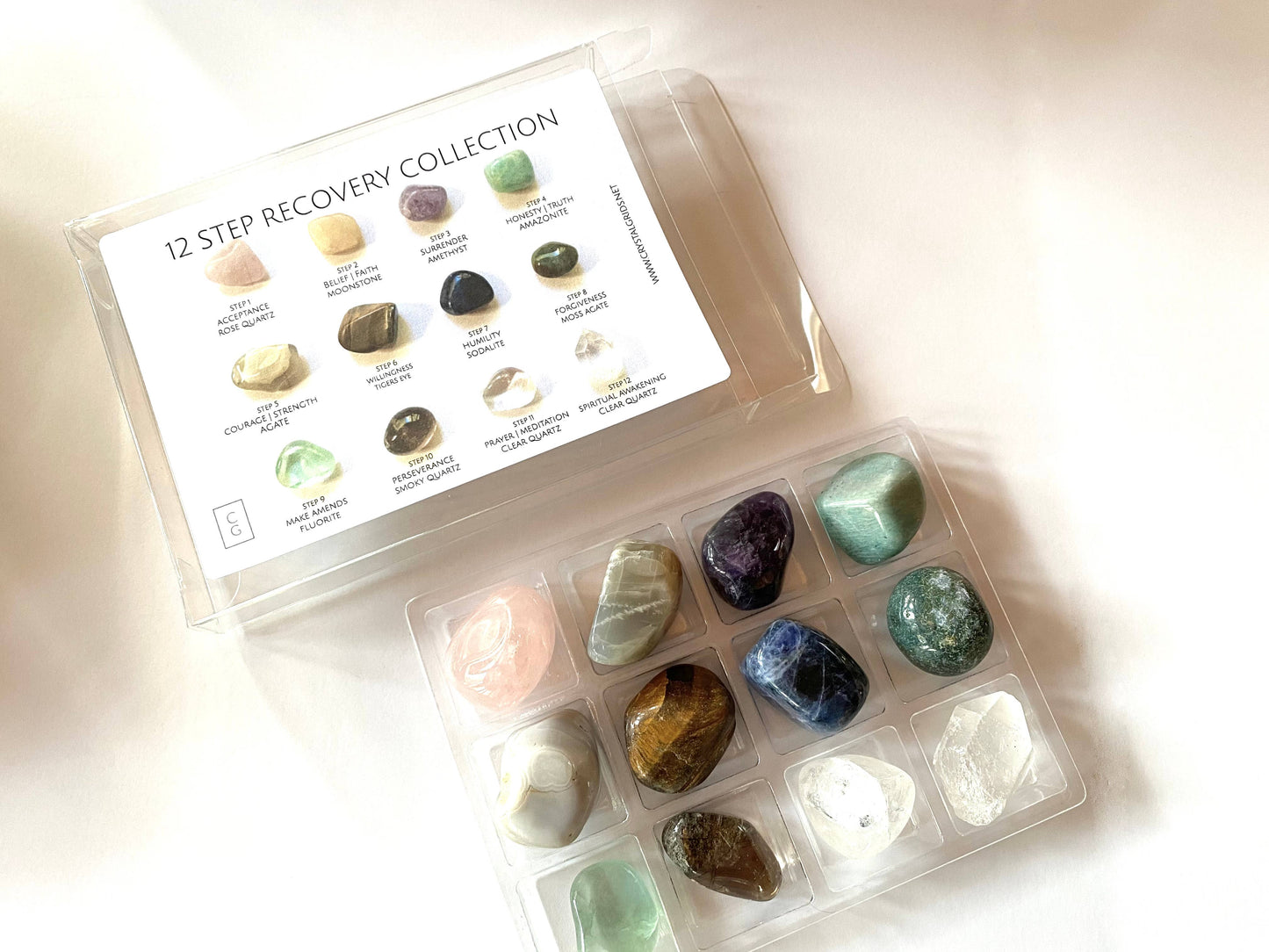 12 Step Recovery  - Rox Box - crystals and stones stocking