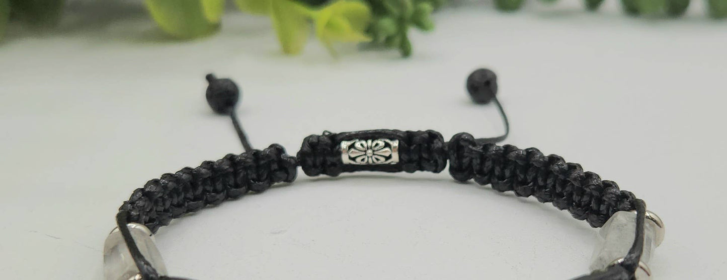 TRANSFORMATION - Unisex/Men's Adjustable Bracelet 8"-9.5"L