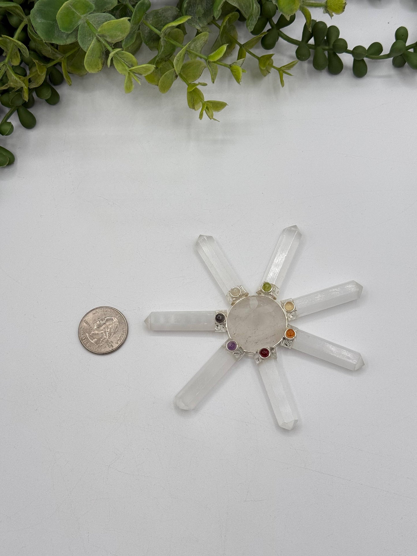 Selenite 7-Point Energy Generator