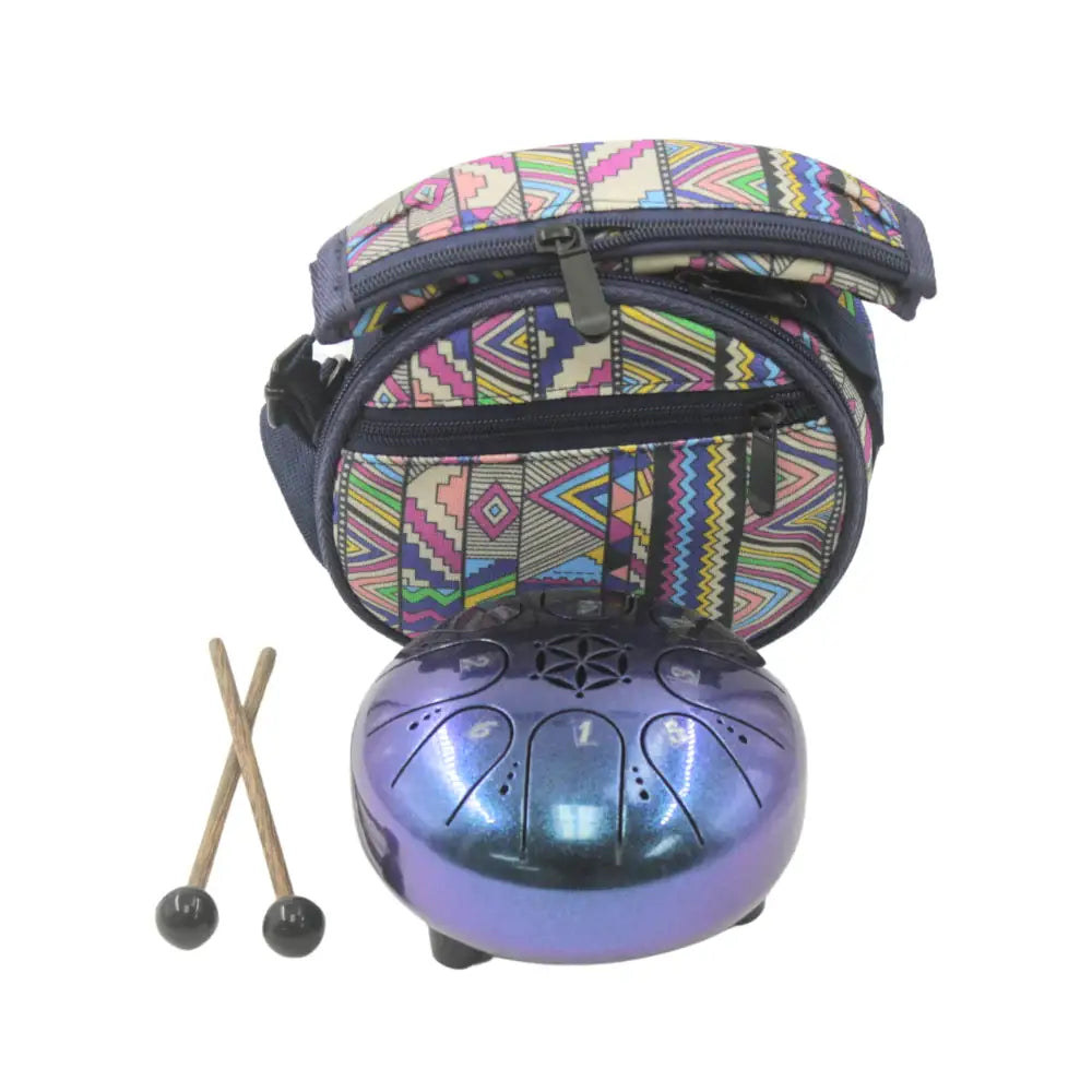 Tongue Drum - 12 cm, Purple