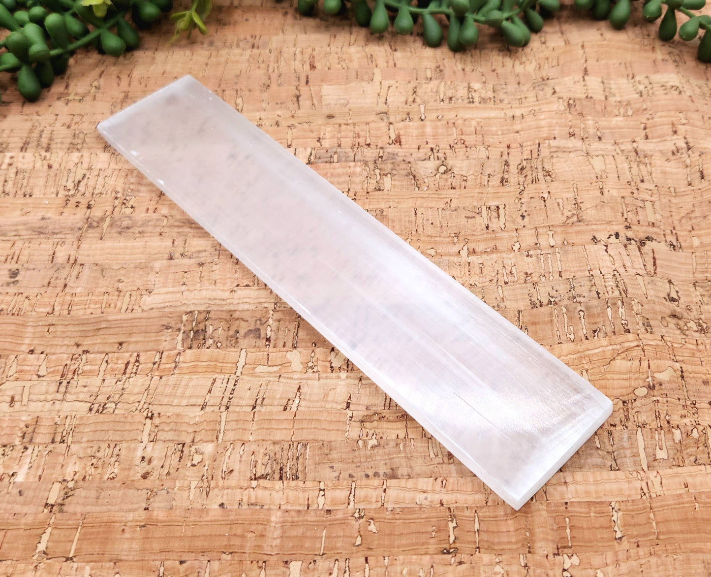 Selenite Charging Bar/Plate - Plain - Approx. 20cm Long