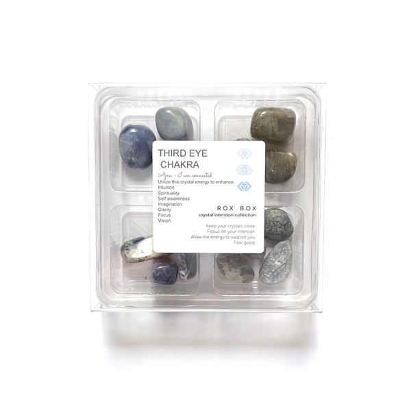 THIRD EYE CHAKRA Rox Box - Crystals and Stones gift set