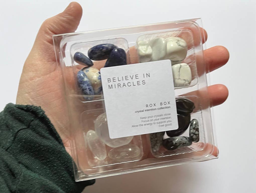 BELIEVE IN MIRACLES -  - crystals and stones