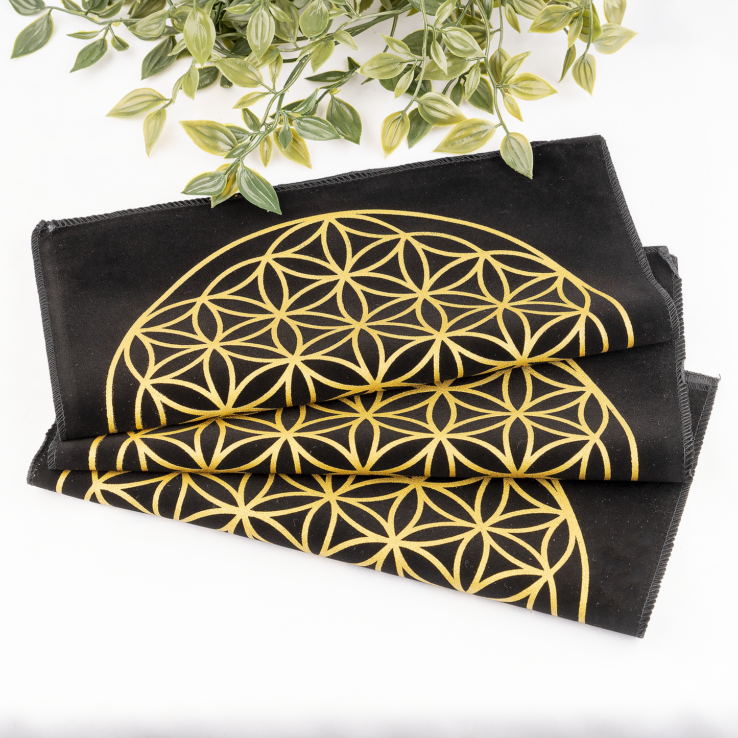 Crystal Grid Cloth |Sacred Geometry 7 Chakra For Energy Work