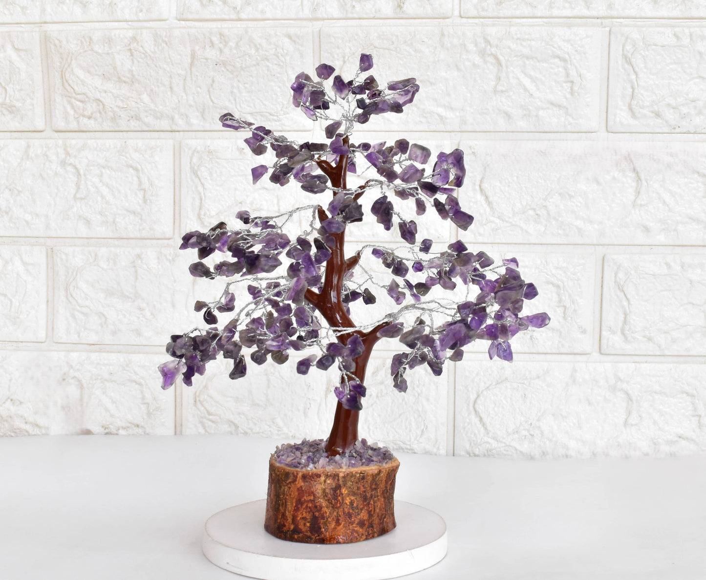 300 Chips Gemstone Tree | Amethyst | Crystal Tree Of Life