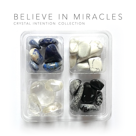 BELIEVE IN MIRACLES -  - crystals and stones