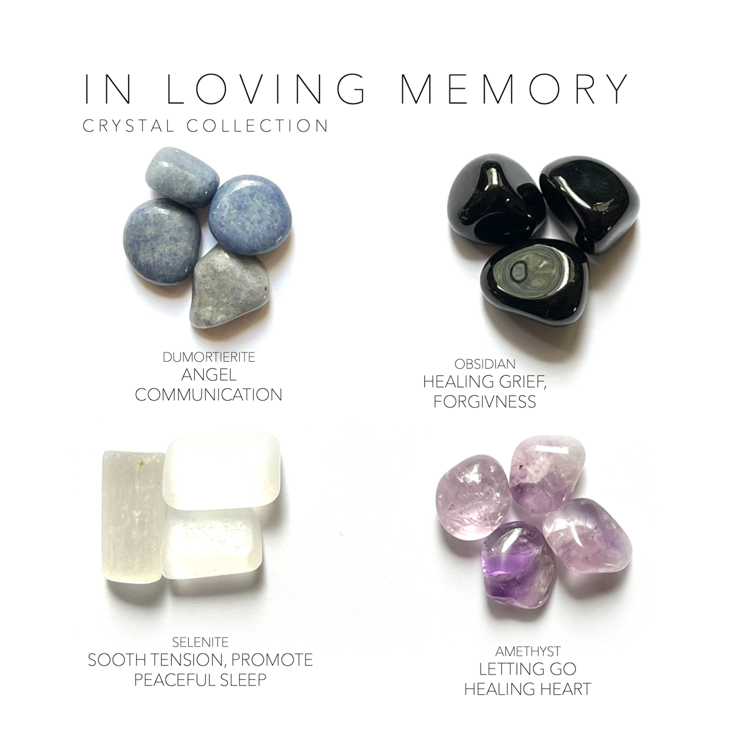 IN LOVING MEMORY -  Rox Box - Crystals and Stones gift set