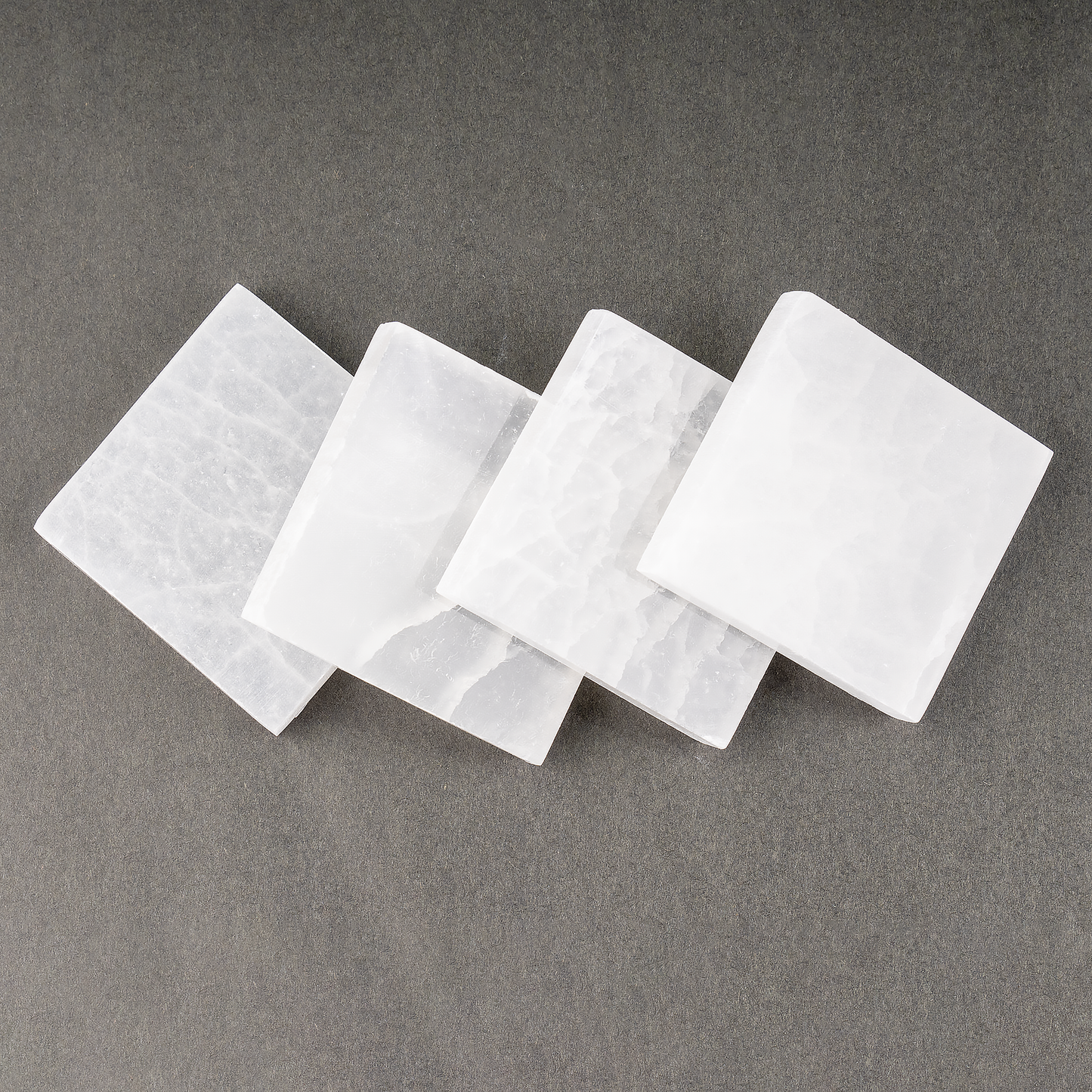 Selenite Charging Plate | Round Coaster | Selenite Plate